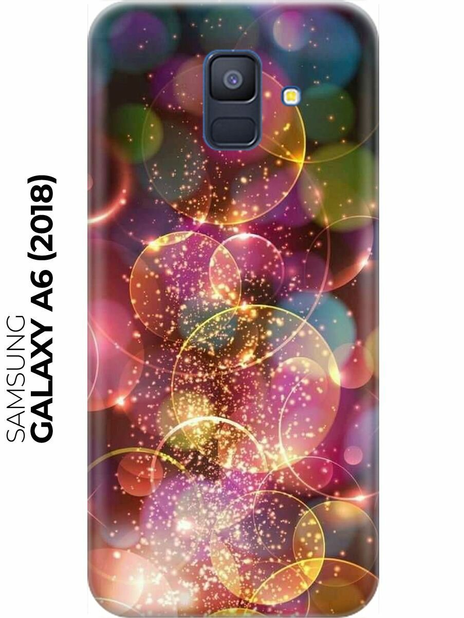RE: PA Накладка Transparent для Samsung Galaxy A6 (2018) с принтом "Яркие блики"