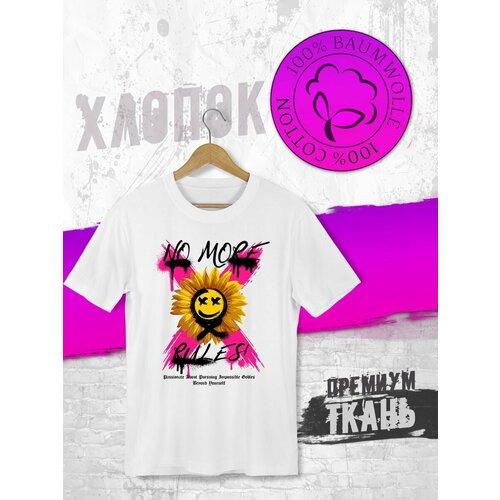 фото Футболка, размер xxl, белый futba4ever