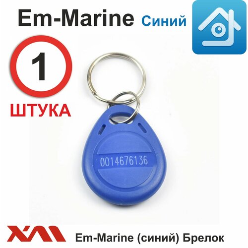 Ключ для домофона Em-marine 4100 (1 шт) не перезаписываемый. Брелок с кодом (идентификатор). Частота 125 КГц. Вносится в контроллер домофона.