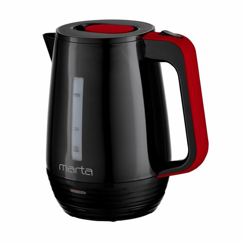 MARTA MT-4635 черныйкрасный чайник 158400₽
