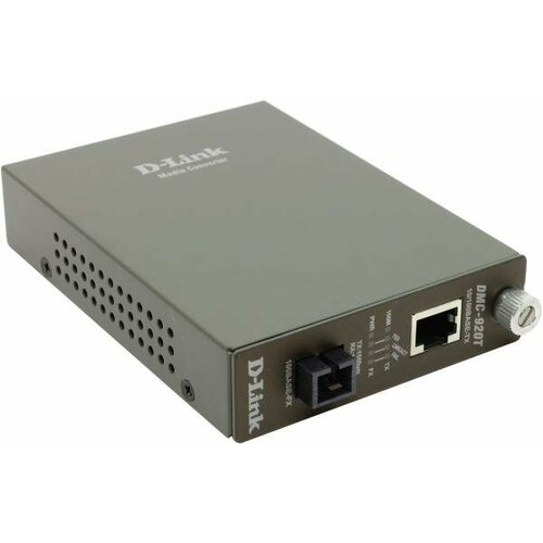 Медиаконвертер D-LINK DMC-920T/B9A модуль резервного питания d link dmc 1001