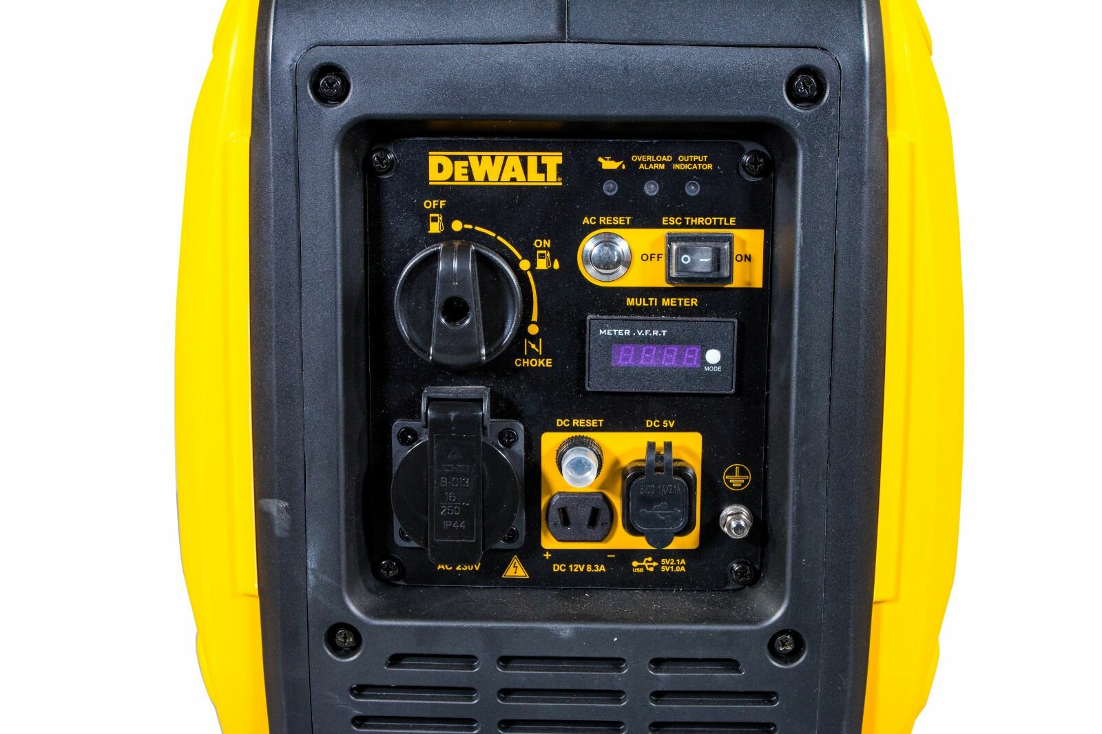 Инвенторный генератор DEWALT, 2000 Вт, 230 В, 80 см , DXGNi20E - фотография № 7