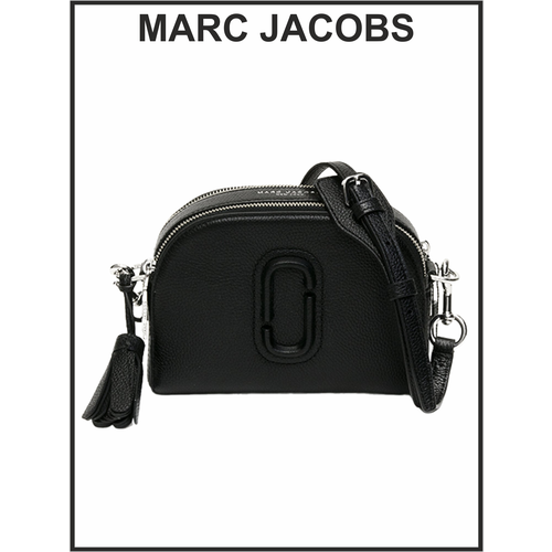 Сумка кросс-боди MARC JACOBS M0009474, фактура зернистая, черный