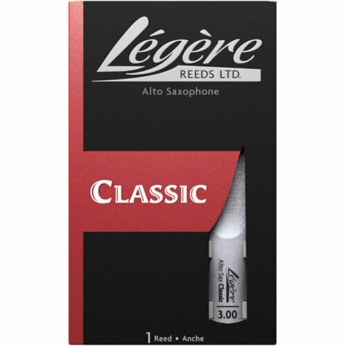 Трость для альт саксофона Legere Classic №3 пластиковая