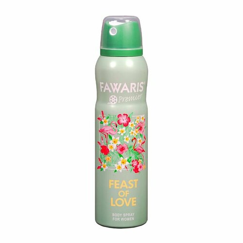Fawaris Дезодорант-спрей женский, Premier, Feast of Love, 150 мл