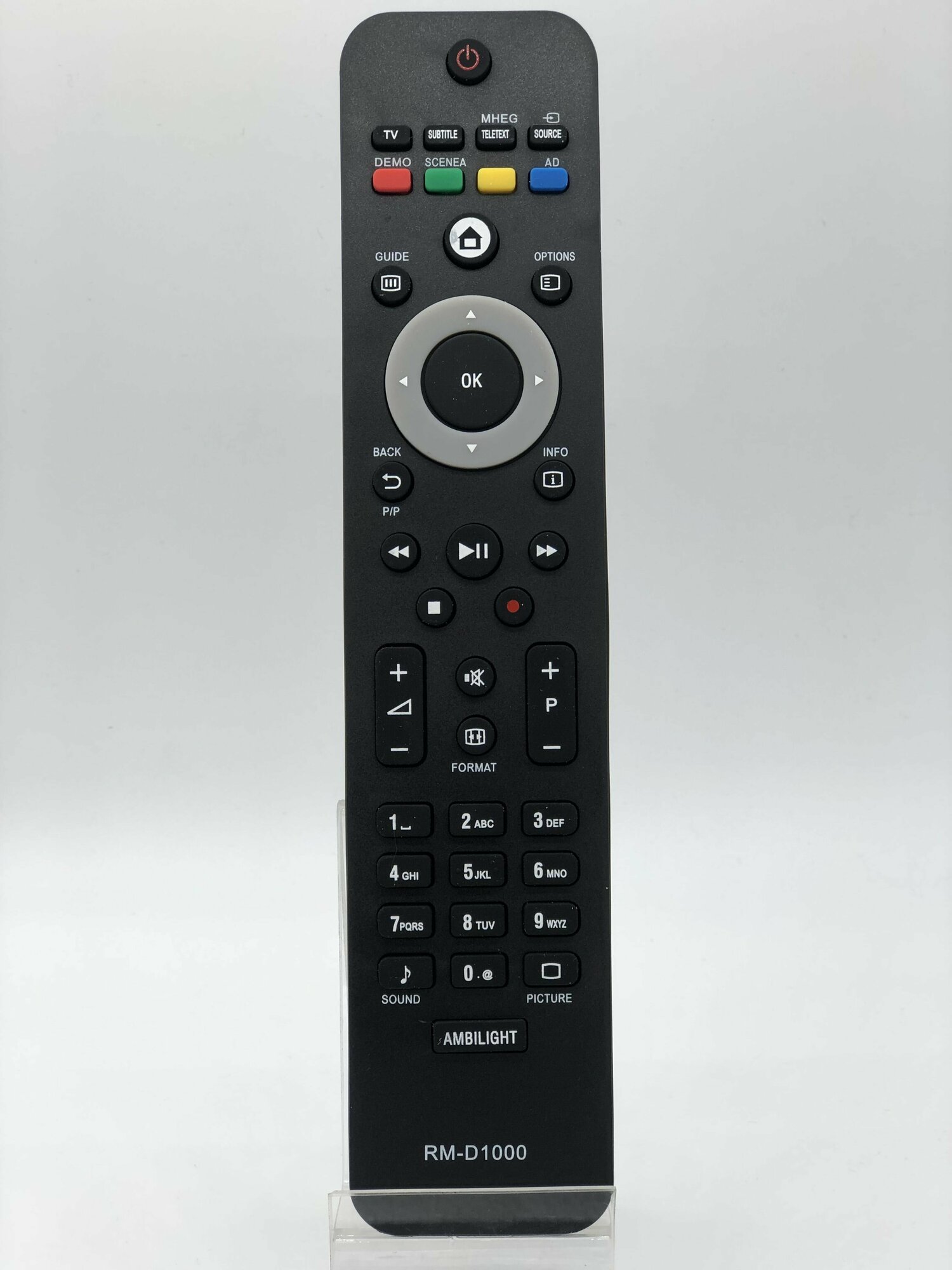Пульт управления для телевизоров Philips RM-D1000, универсальный, черный