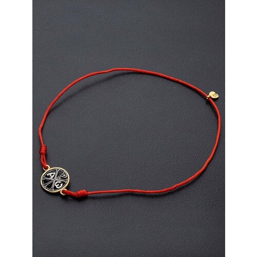 Браслет Angelskaya925, размер 24 см, красный