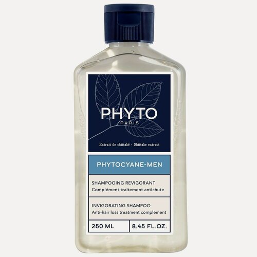 Изображение товара Phyto Phytocyane фитоциан-мэн мужской укрепляющий шампунь для волос 250 мл