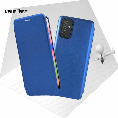 Чехол книжка KaufCase для телефона Samsung M52 5G (M526) (6.7), синий. Трансфомер чехол книжка kaufcase для телефона zte axon 11 se 5g blade v2020 5g 6 53 синий трансфомер