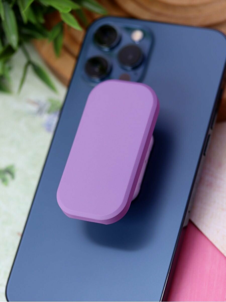 фото Попсокет держатель для телефона Classic brown