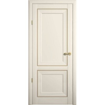 фото Межкомнатная дверь Albero Прадо Винил / Ваниль / Глухое