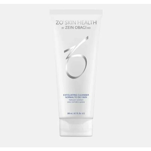 Zo Skin Heah by Zein Obagi Exfoliating cleanser normal to oily skin, Очищающее средство с отшелушивающим действием Зейн Обаджи zo skin health by obagi gentle cleanser