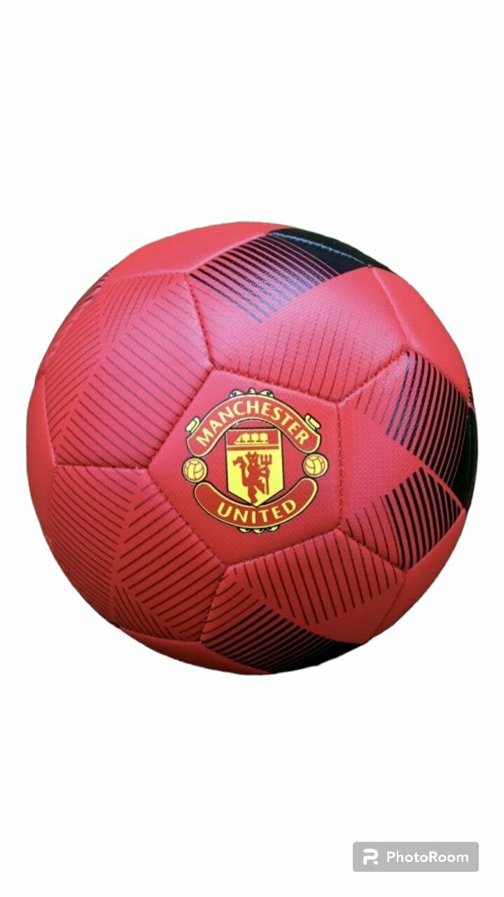 Футбольный мяч Манчестер Юнайтед"Премиум класса" 5 размера, красный цвета