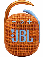 Портативная колонка JBL Clip 4, 5 Вт, оранжевый