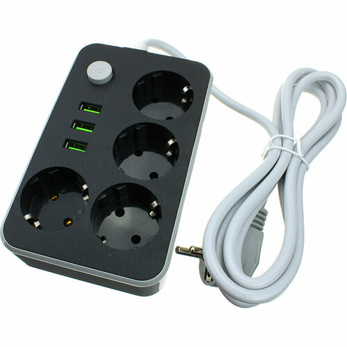Сетевой фильтр 4 розетки 18 метра 3USBG CX-U314 736₽