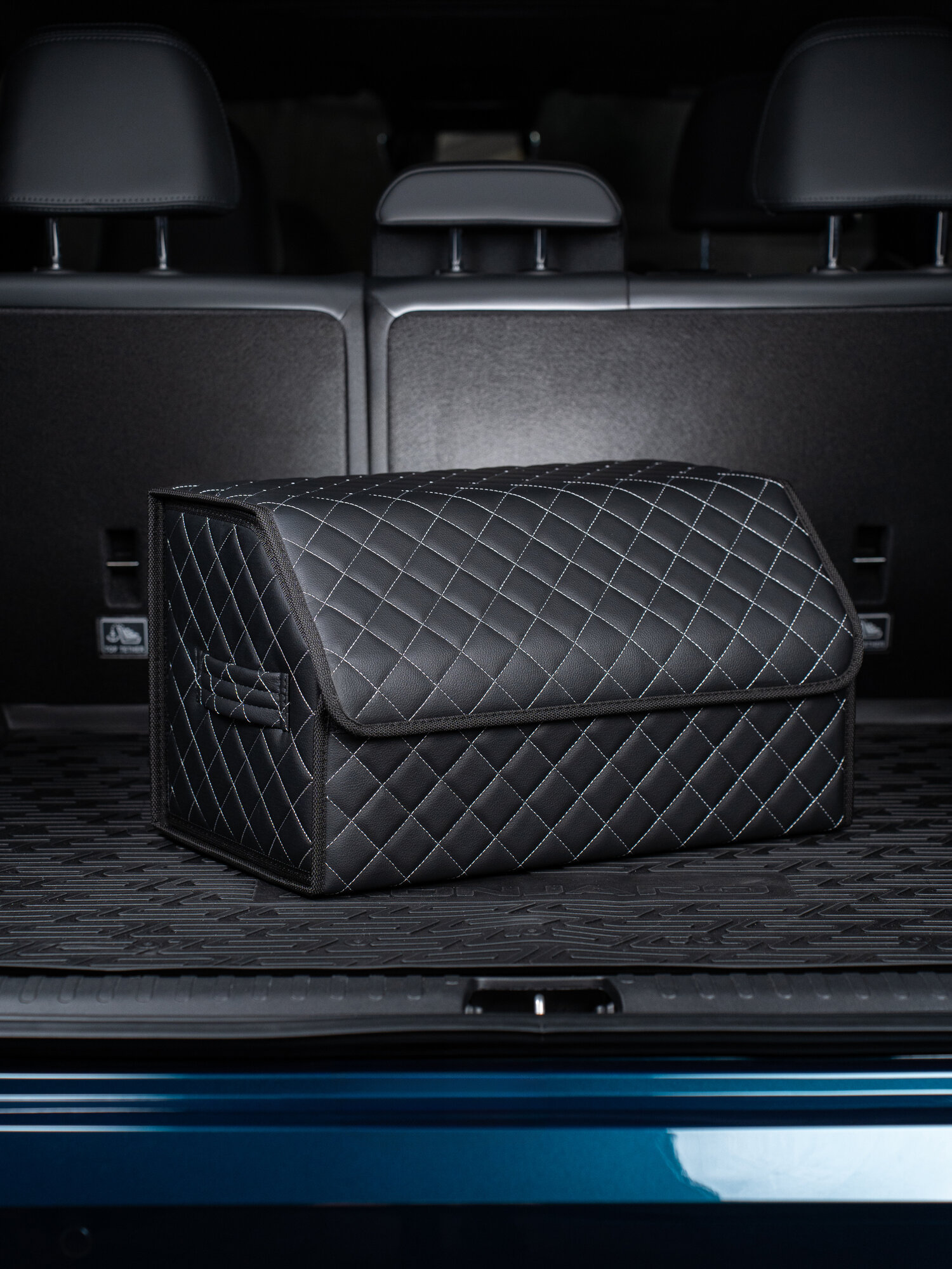 Сумка-Органайзер в багажник для автомобиля 50х30х30 /саквояж в авто/ящик для хранения/кофра в машину