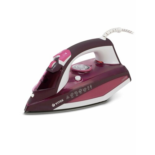 Утюг Vitek VT-1215 PK розовый 559000₽