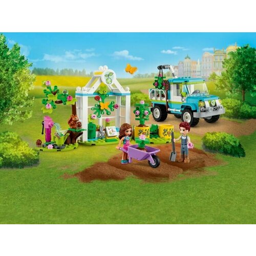 Конструктор LEGO FRIENDS Машина для посадки деревьев lego 41707 tree planting vehicle