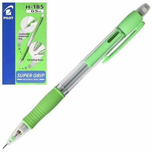 Карандаш механический 05 мм Pilot Super Grip резиновый упор светло-зеленый 616₽