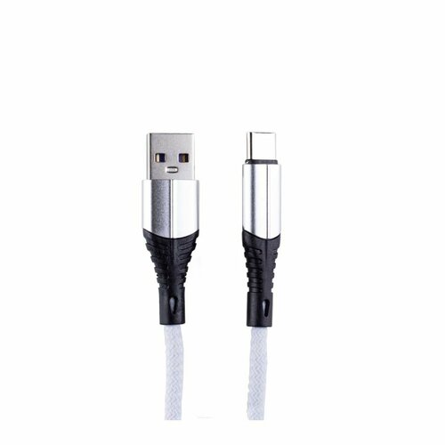 Кабель Zibelino USB-A - Type C 2m ZDNC-TYPEC-2M-WHT 21А белый 409₽