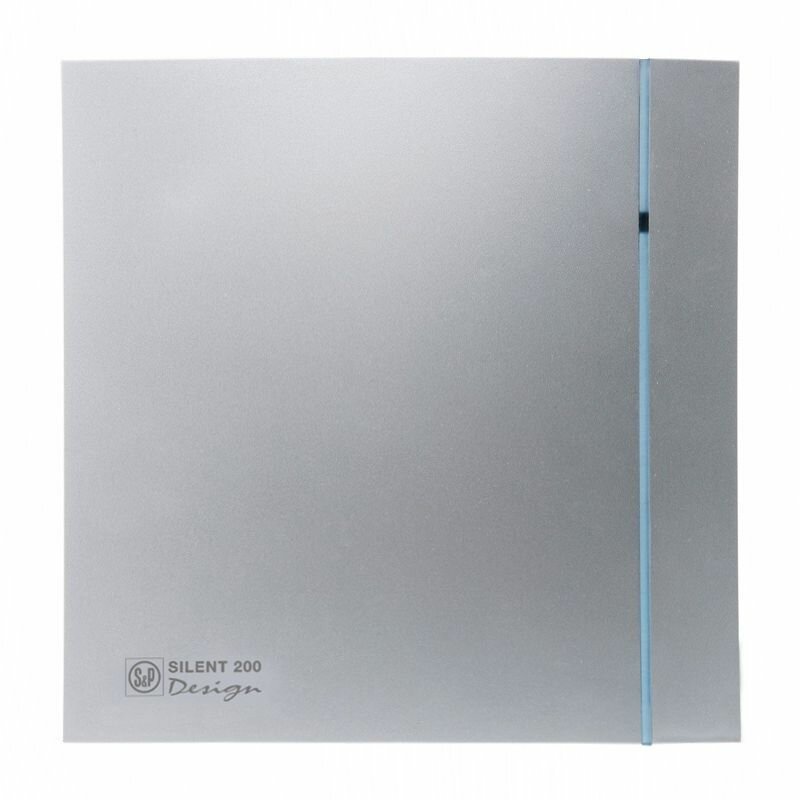 Вентилятор SILENT-200 CHZ SILVER DESIGN-3C (220-240V 50HZ) RE