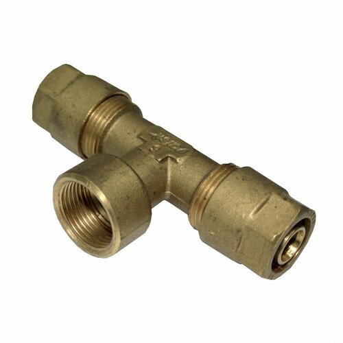 Тройник Valsir Pexal 20х34х20 внутренняя резьба 101315 949₽