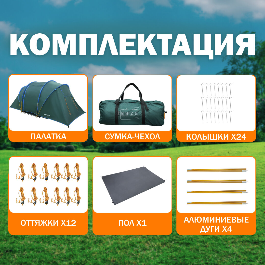 Палатка PerevalPro Discovery Dome 4 — фото 1