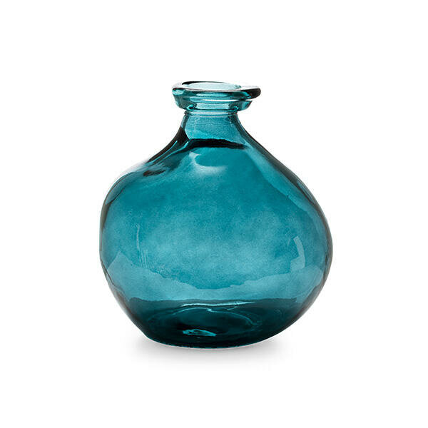 BALLOON TRANSPARENT BLUE d.20 h.23 ваза Calligaris стекло- синий