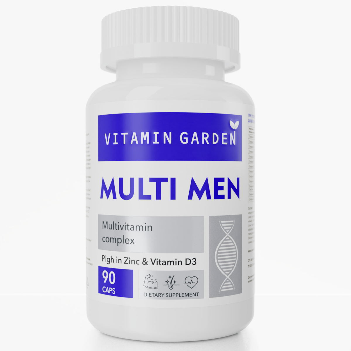 Витамины для мужчин, комплекс витаминов для мужского здоровья, энергии и выносливости, мультивитамины, бады, 90 капсул