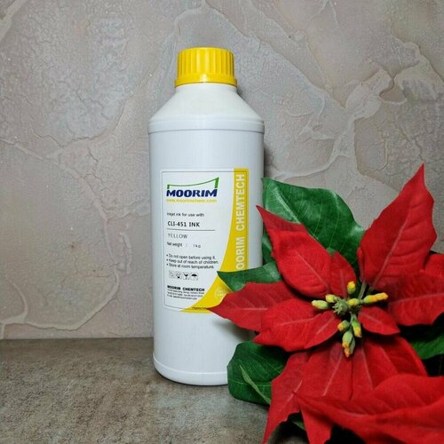 Чернила Moorim для Canon IP7240(451) 1KG Yellow