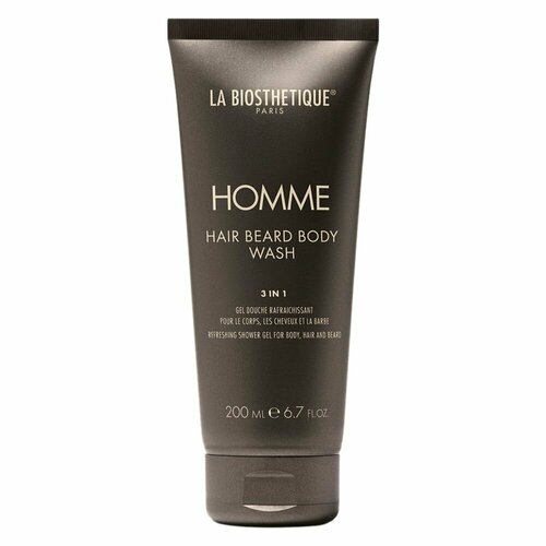 LA BIOSTHETIQUE Гель для тела волос и бороды Homme Hair Beard Body Wash 200 мл 7690₽