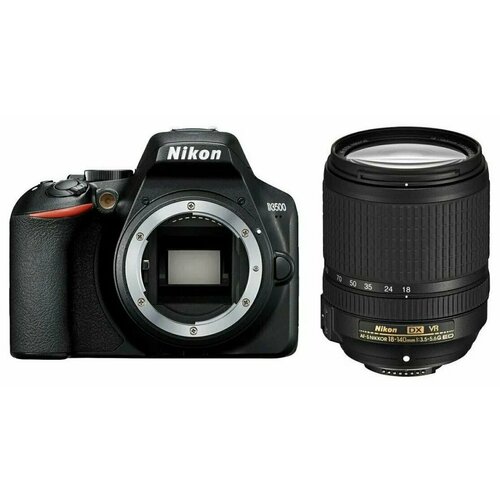 ФотоаппаратNikon D3500 kit 18-140mm черный 6599900₽