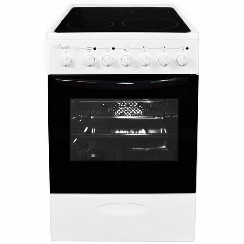 Плита стеклокерамическая Лысьва EF4006MK00 белый без крышки 3689000₽