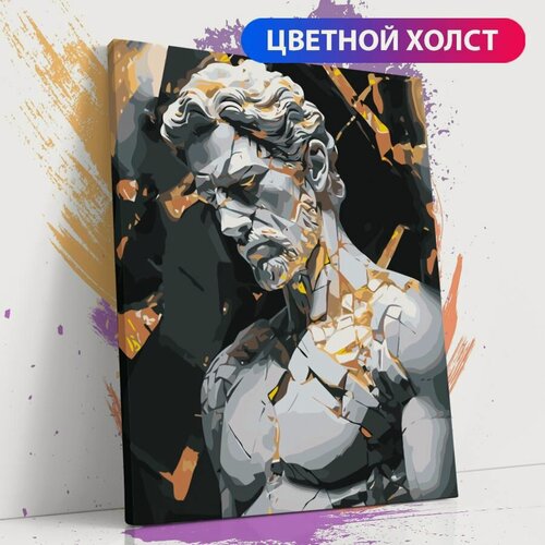 Изображение товара Картина по номерам на холсте с подрамником, "Давид скульптура", 40х50 см