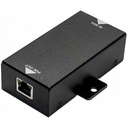 PoE удлинитель 10/100/1000M Gigabit Ethernet до 500м. Увеличение расстояния передачи данных + питание на 100м. При каскадном подключении - 2 до 300м (
