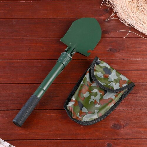 Лопата складная Егерь 4в1 в чехле 41 см оливковая 786₽