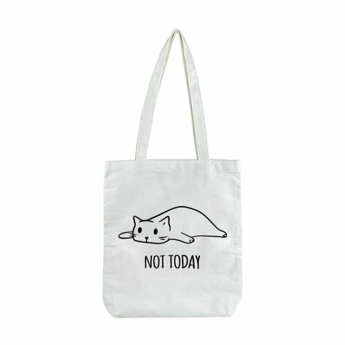 Сумка шоппер  Сумка 5950325, фактура гладкая, черный, белый