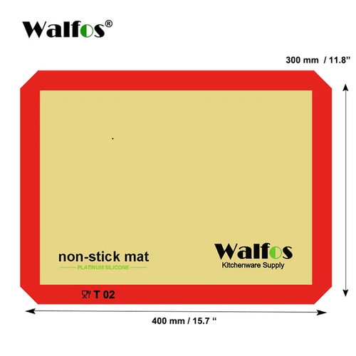 Силиконовый коврик для выпечки WALFOS T02 300x400 mm