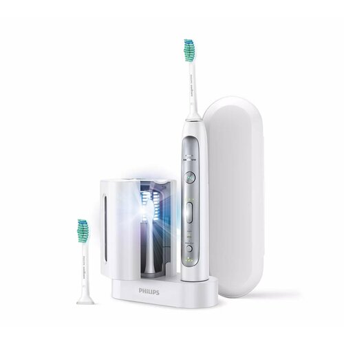 Электрическая зубная щетка Philips Sonicare FlexCare Platinum HX917238 серый 2050000₽
