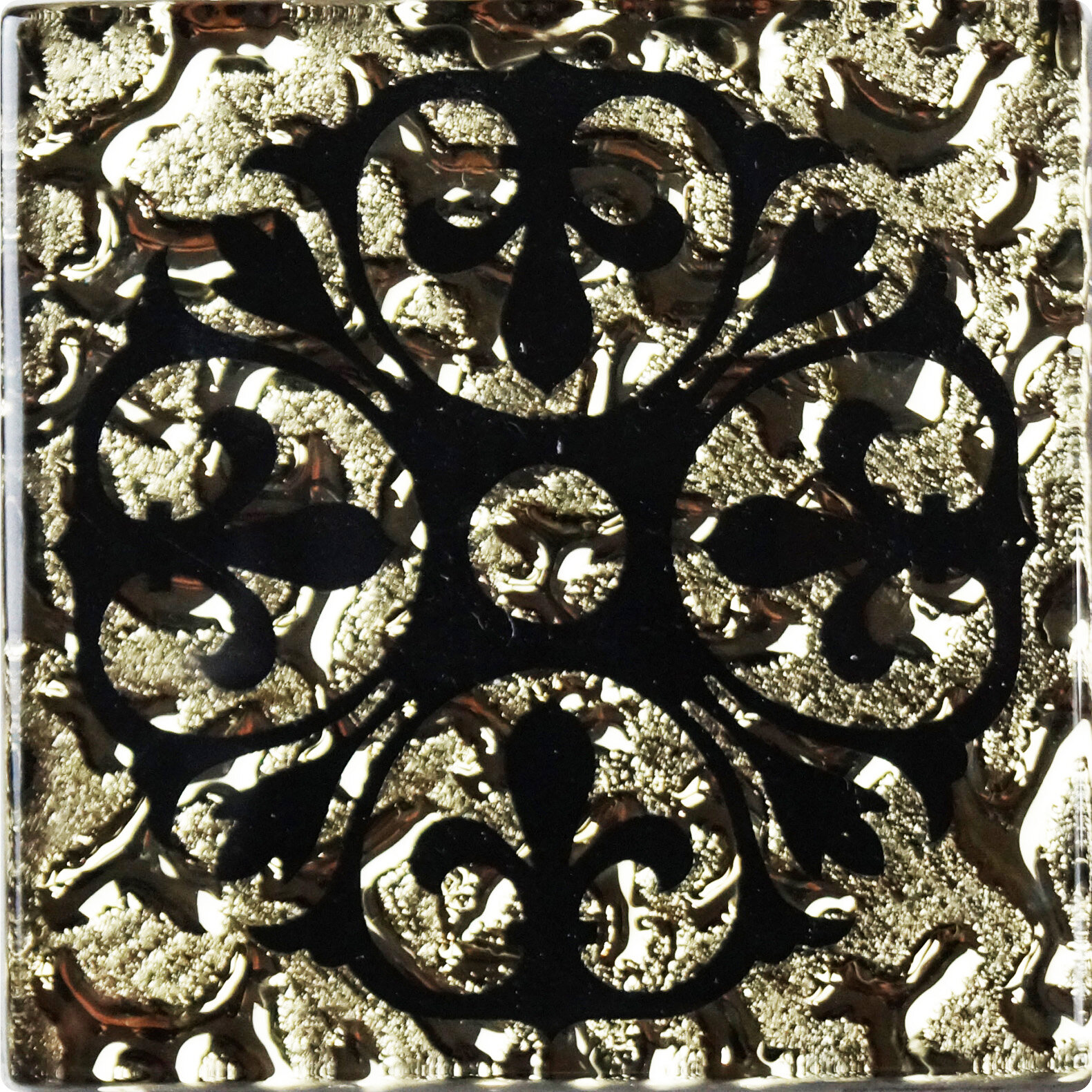 фото Керамическая вставка для пола и стен размер 66 x 66 x 8 мм, 18 штук в упаковке, Керамическая плитка