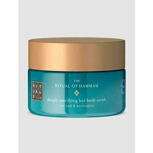 Скраб для тела RITUALS Hammam с освежающим ароматом эвкалипта и бодрящего розмарина 125 гр 1990₽