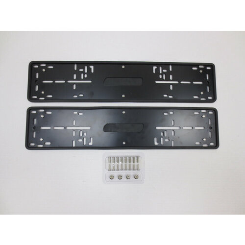 Рамки для ГОС. номерного знака HJ-PF015M BLACK магнитная