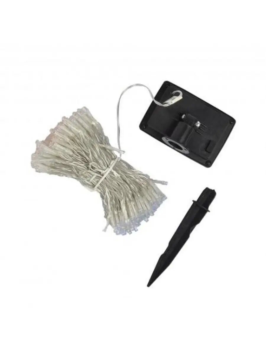 Садовый занавес на солнечной батарее. 192 светод.