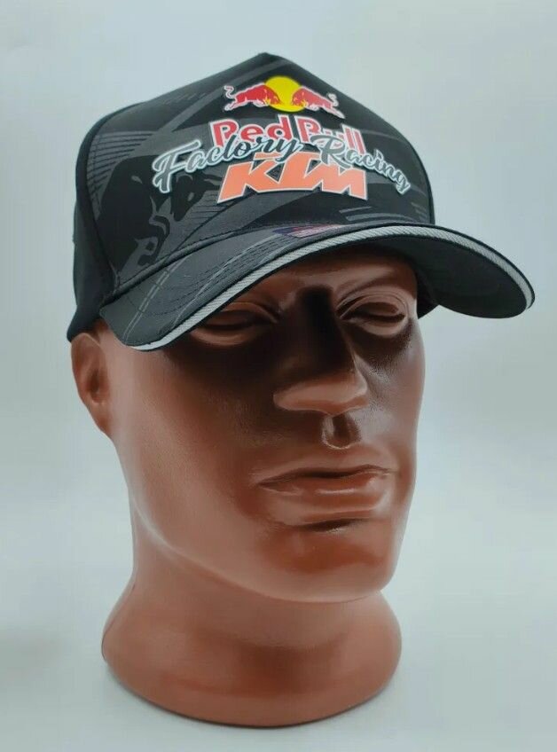 фото Бейсболка мужская Red Bull спортивная черная размер 54-62.