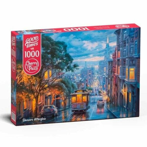 Пазл Огни города после дождя , 1000 элементов