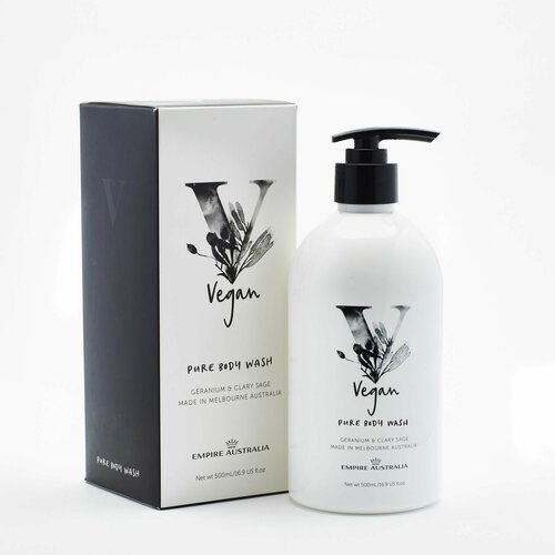 Гель для душа с маслами герани и мускатного шалфея, 500 мл, Empire Australia