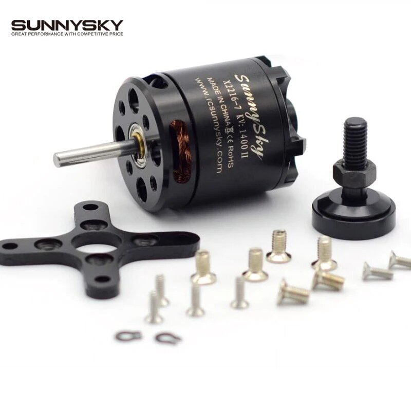 Mitoot SunnySky X2216 мотор для радиоуправляемых моделей, X2216 KV1400