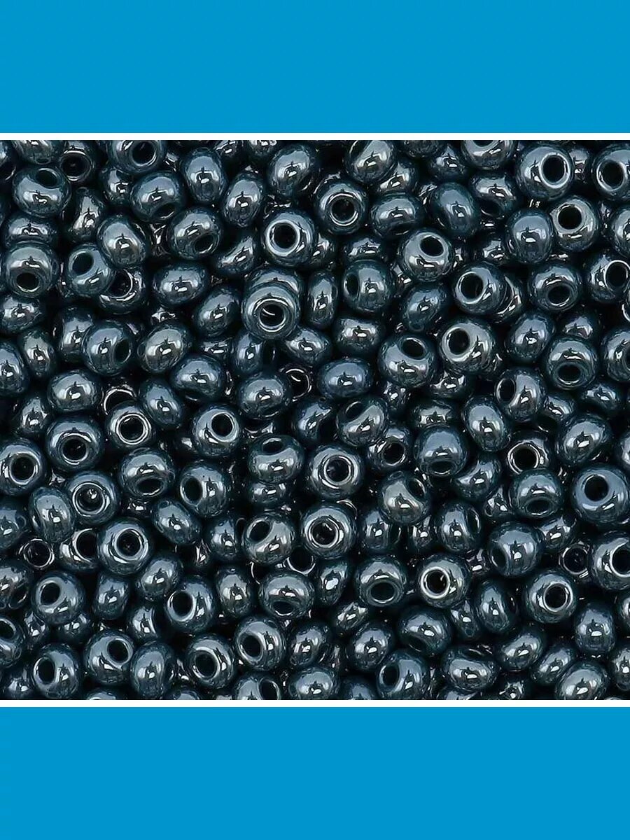 Чешский бисер прециоза 10/0 (2,3 мм), 58270 — 50 г