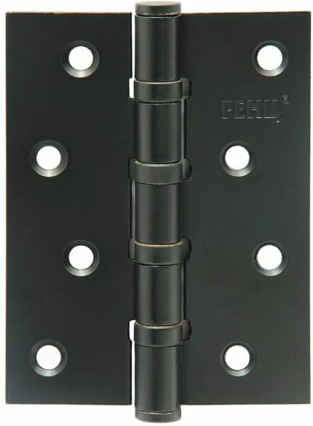 Петли дверные универсальные ренц IN100-4BB FH ABB бронза черная с патиной 100*75*25