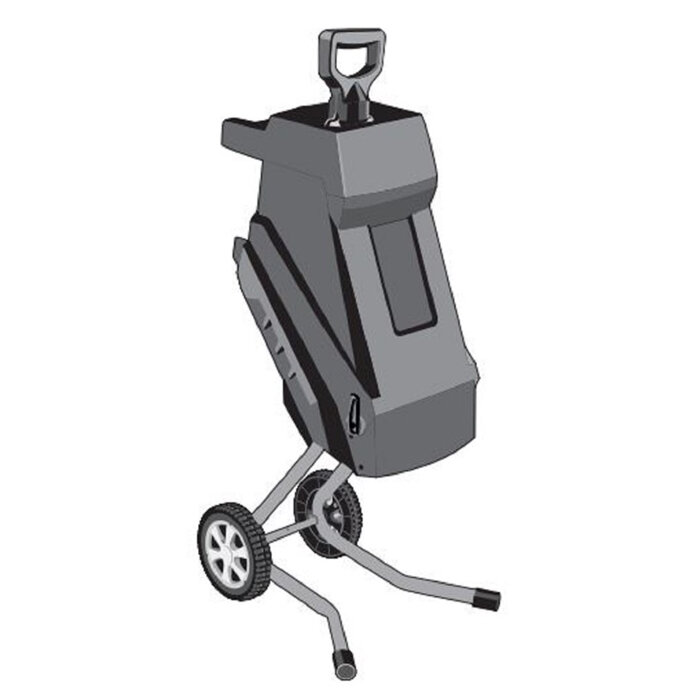 Измельчитель садовый Зубр ЗИЭ-40-2300 2.3кВт green-black
